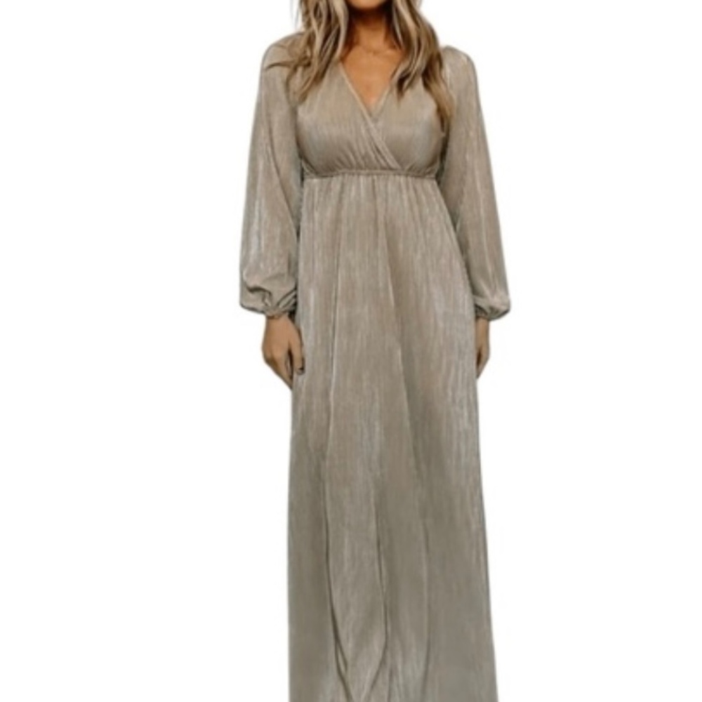 Baltic born pleated maxi